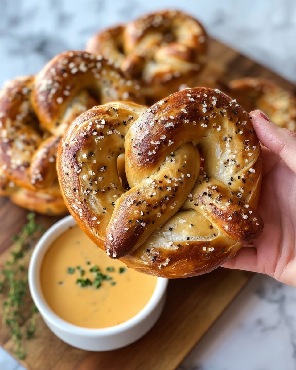 Homemade Soft Pretzels Recipe