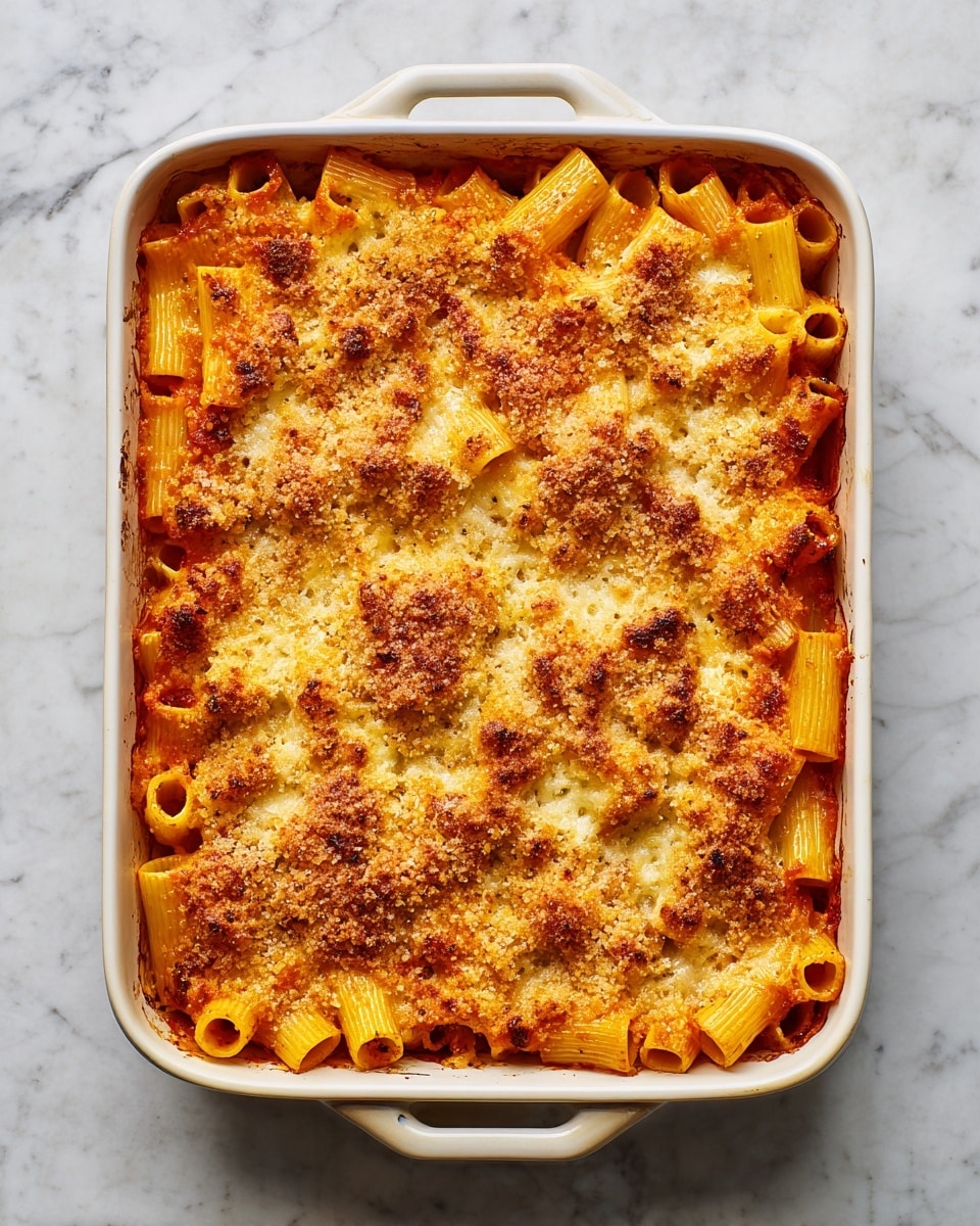 Five-Cheese Ziti al Forno Recipe