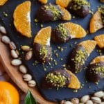 Chocolate Dipped Mandarin Slices Recipe