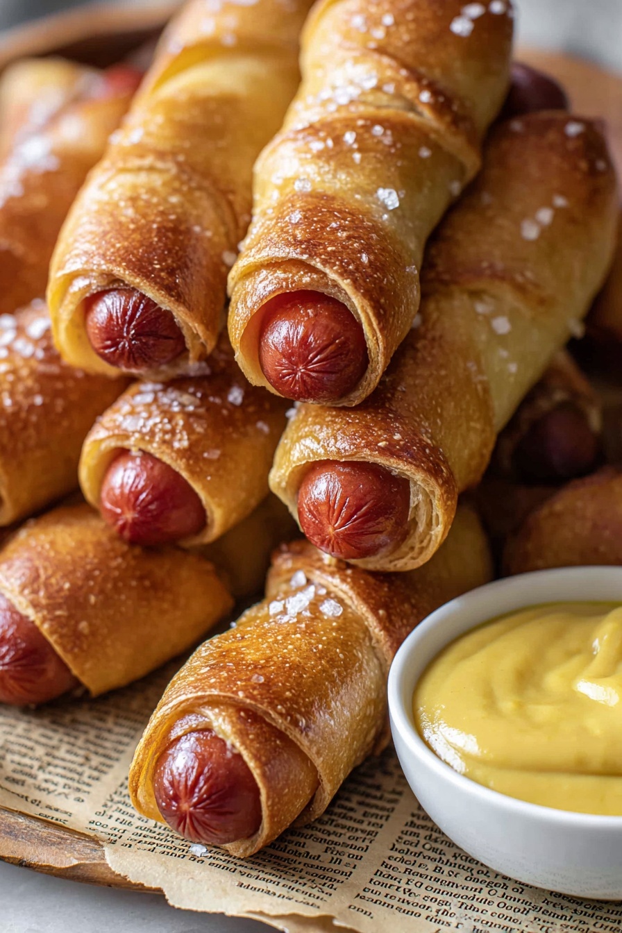 Homemade Pretzel Dogs Recipe