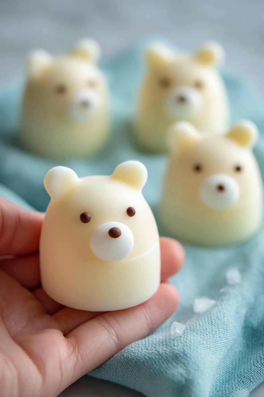 Polar Bear Cookies Recipe 8 Polar Bear Cookies Recipe - Serving