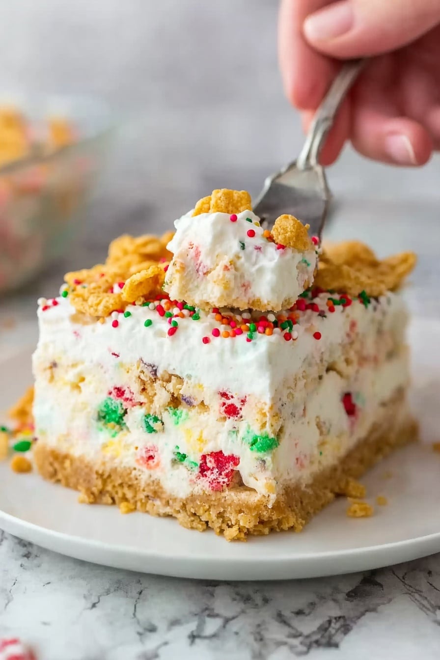 Christmas Cookie Lasagna Recipe