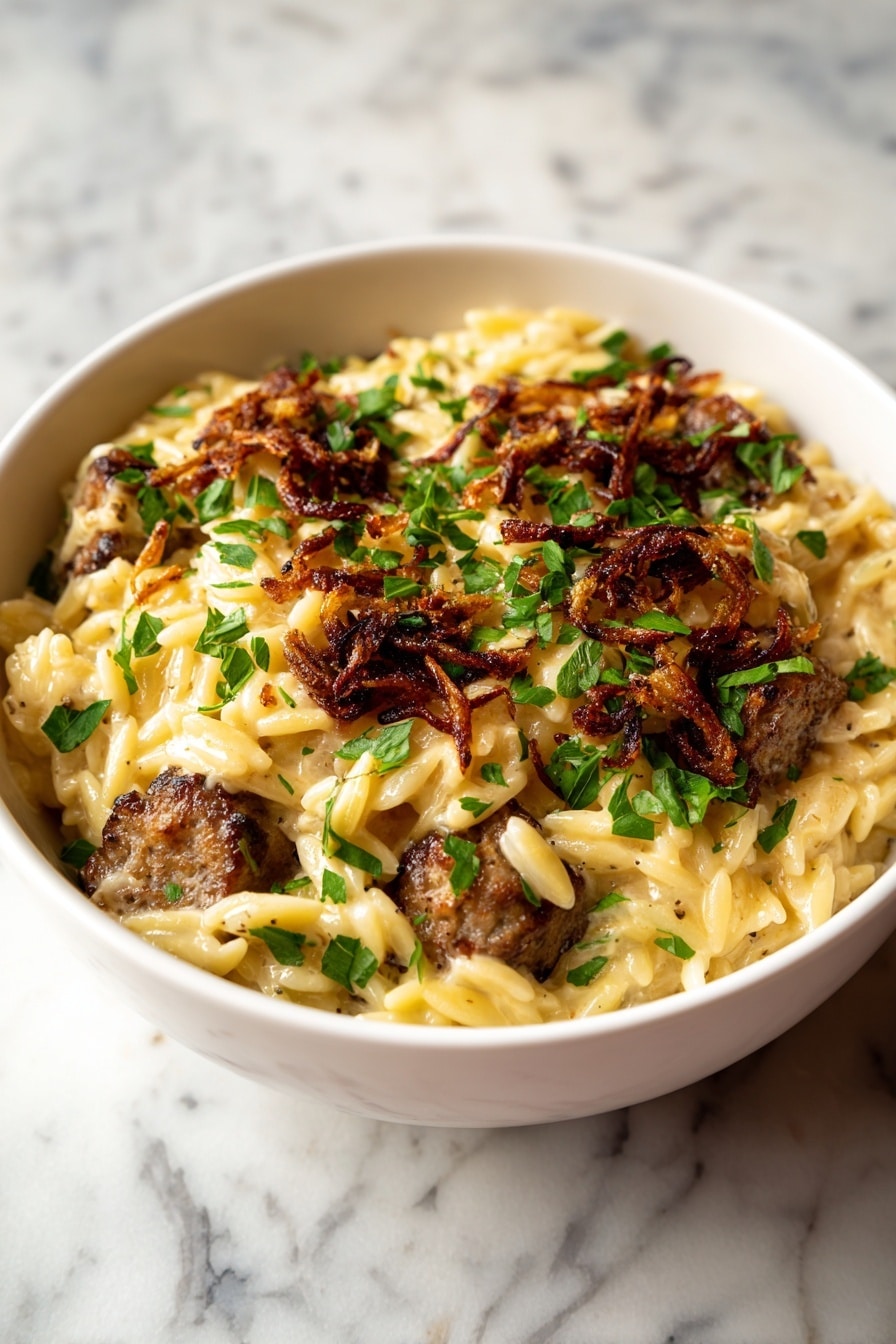 Chicken Sausage Broccoli Orzo Recipe 8 Chicken Sausage Broccoli Orzo Recipe - Serving