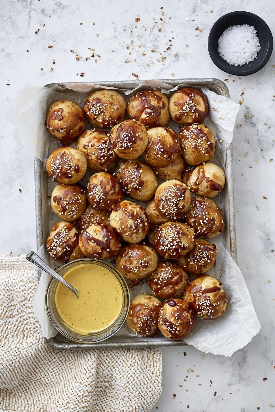 Sourdough Discard Pretzel Bites Recipe