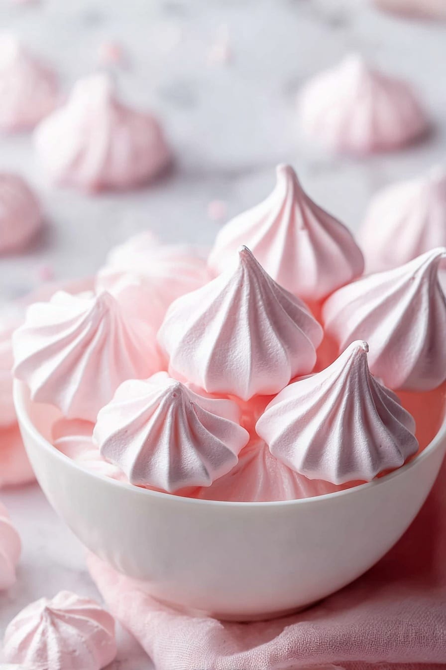Easy Vanilla Meringue Cookies Recipe