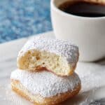 Baked Beignets with Powdered Sugar Recipe