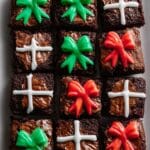 Christmas Present Fudge Brownies Recipe
