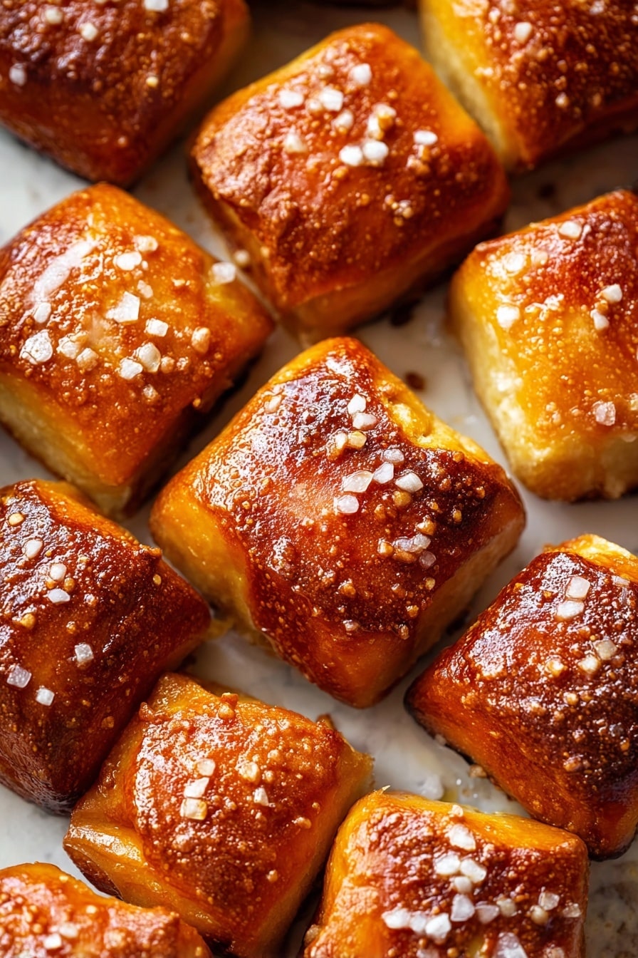 Soft Pretzel Bites Recipe