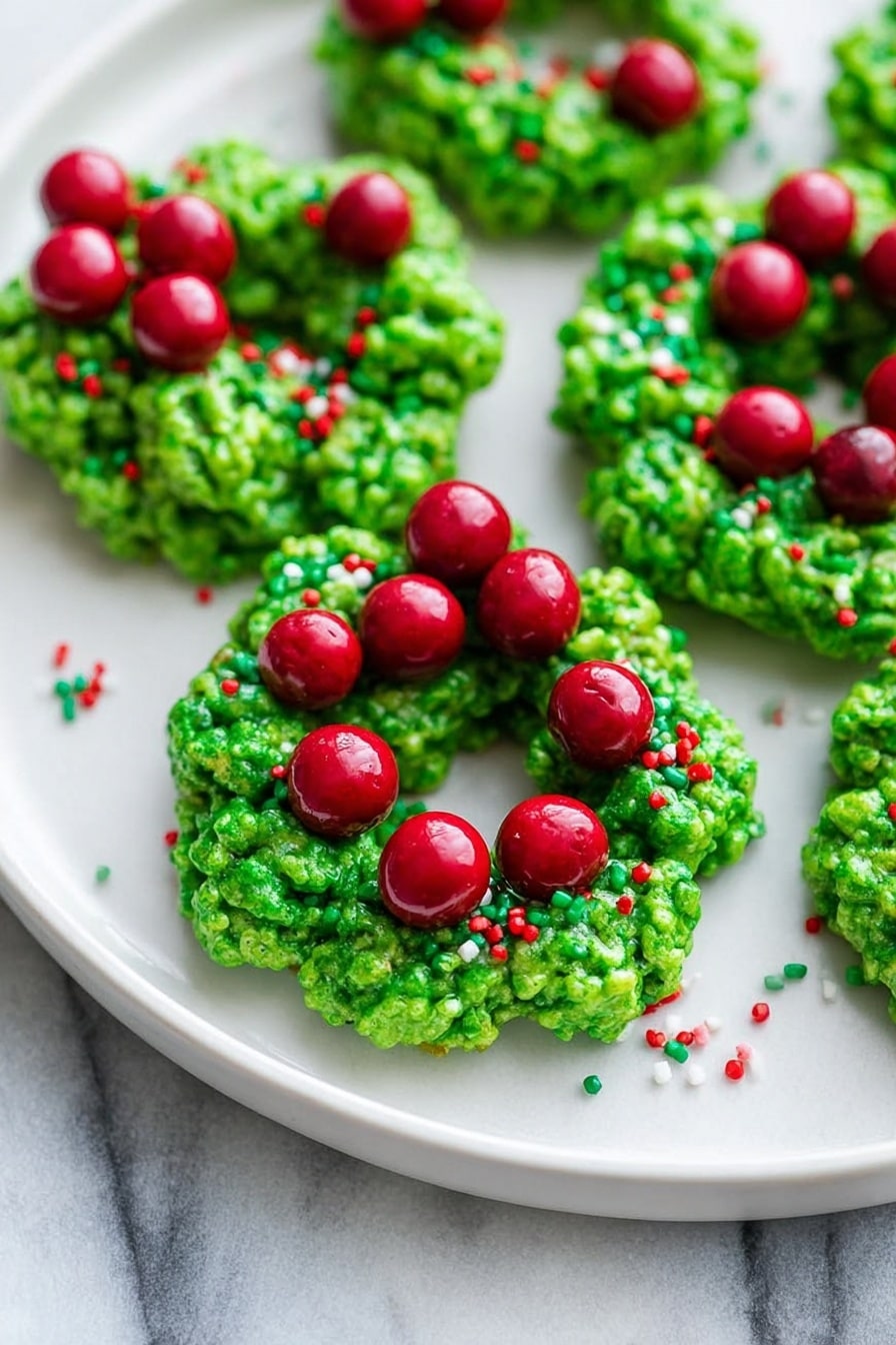 Christmas Wreath Cookie Recipe