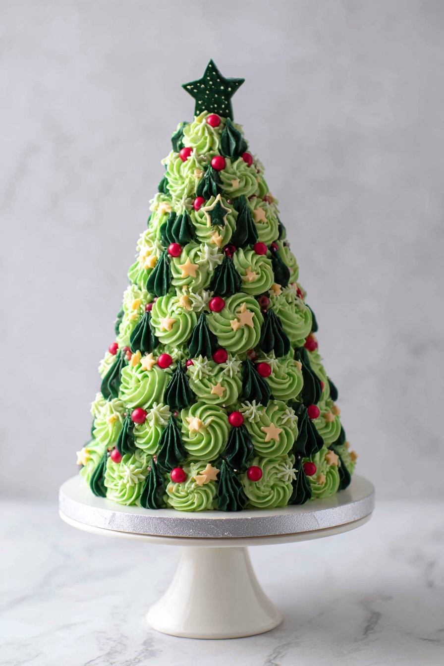 Christmas Tree Spice Cake Recipe