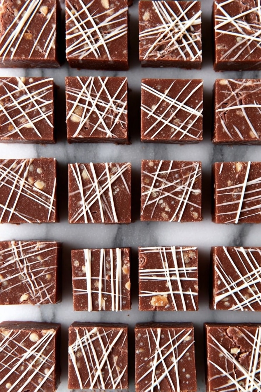 Christmas Walnut Chocolate Fudge Recipe