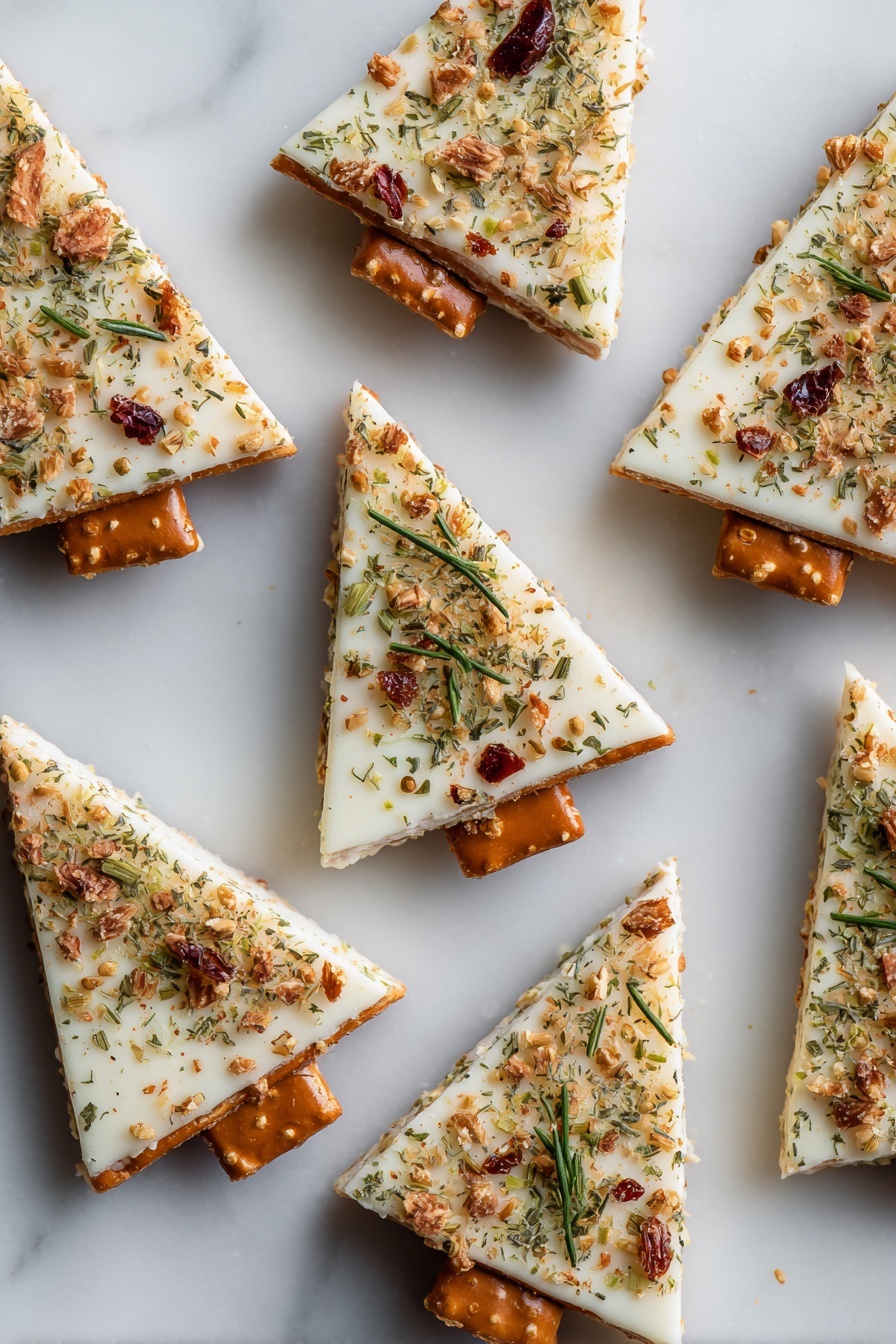 Christmas Cheese Trees Recipe 8 Christmas Cheese Trees Recipe - Serving