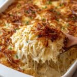 French Onion Chicken Orzo Bake Recipe