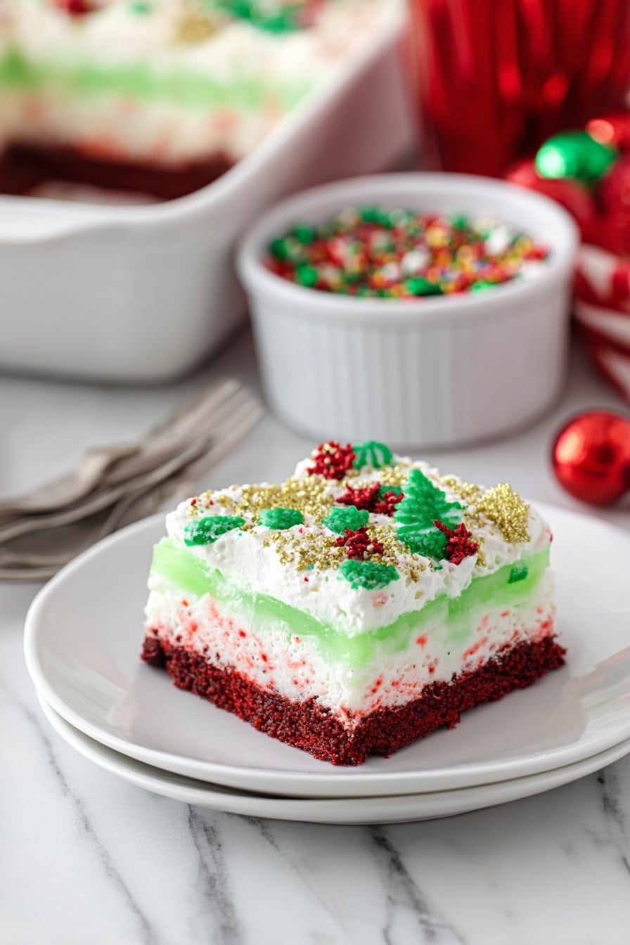 Festive Red Velvet Christmas Lasagna Recipe
