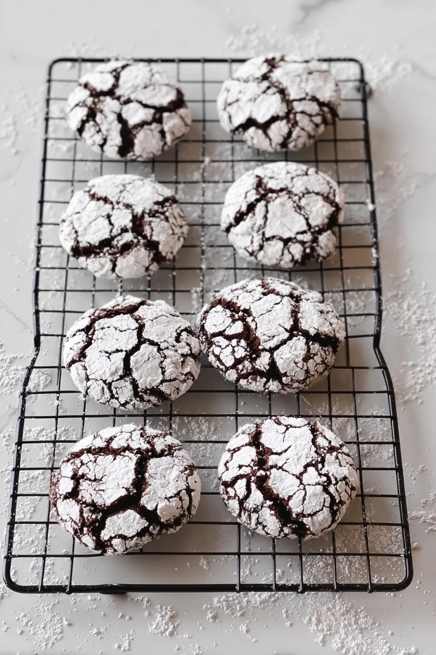 Chocolate Crinkle Cookie Recipe