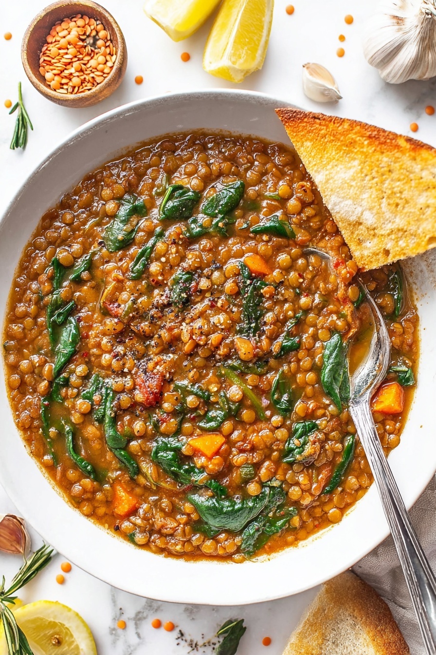 Healthy Lentil Vegetable Soup Recipe