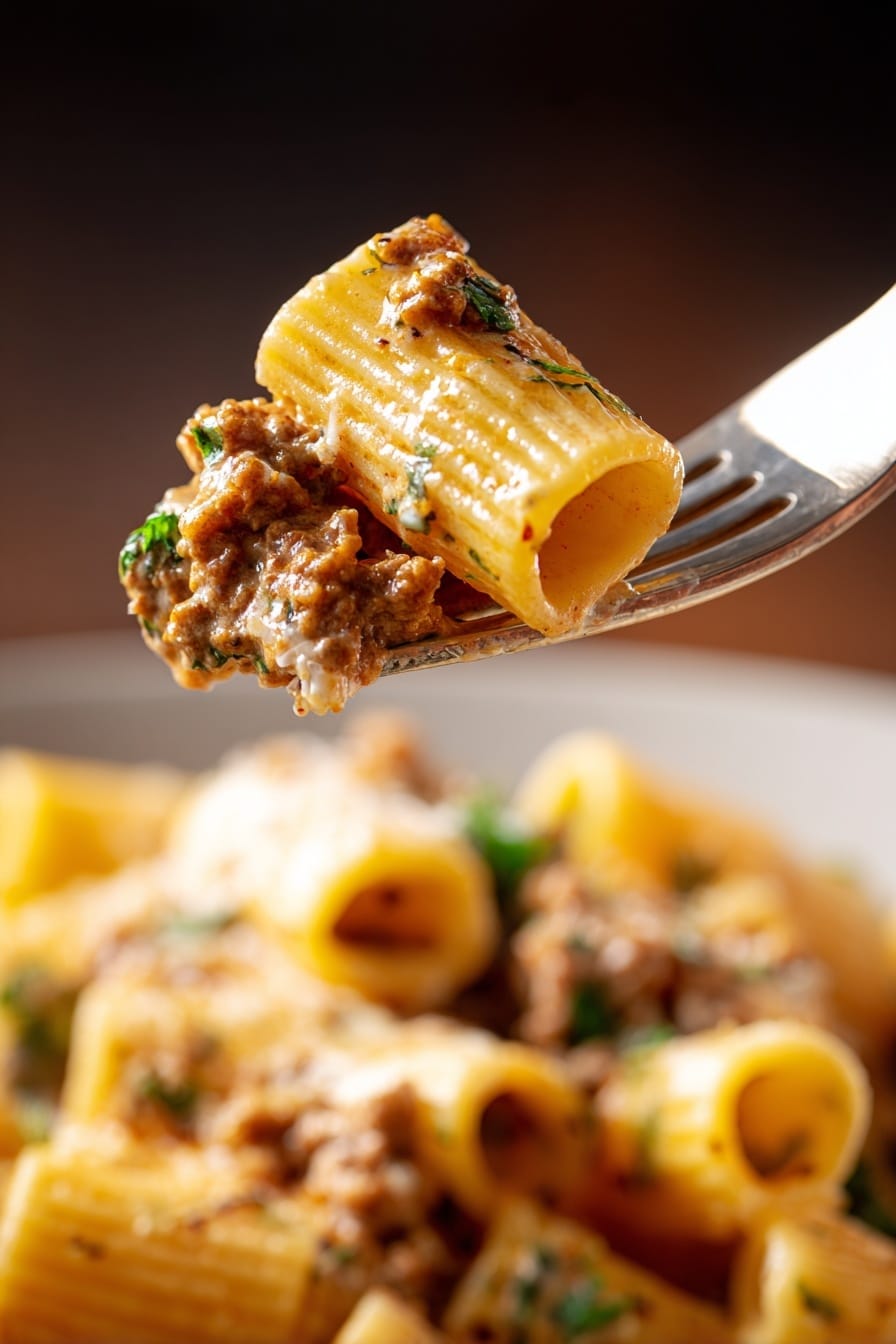 Cheeseburger Pasta Recipe 8 Cheeseburger Pasta Recipe - Serving