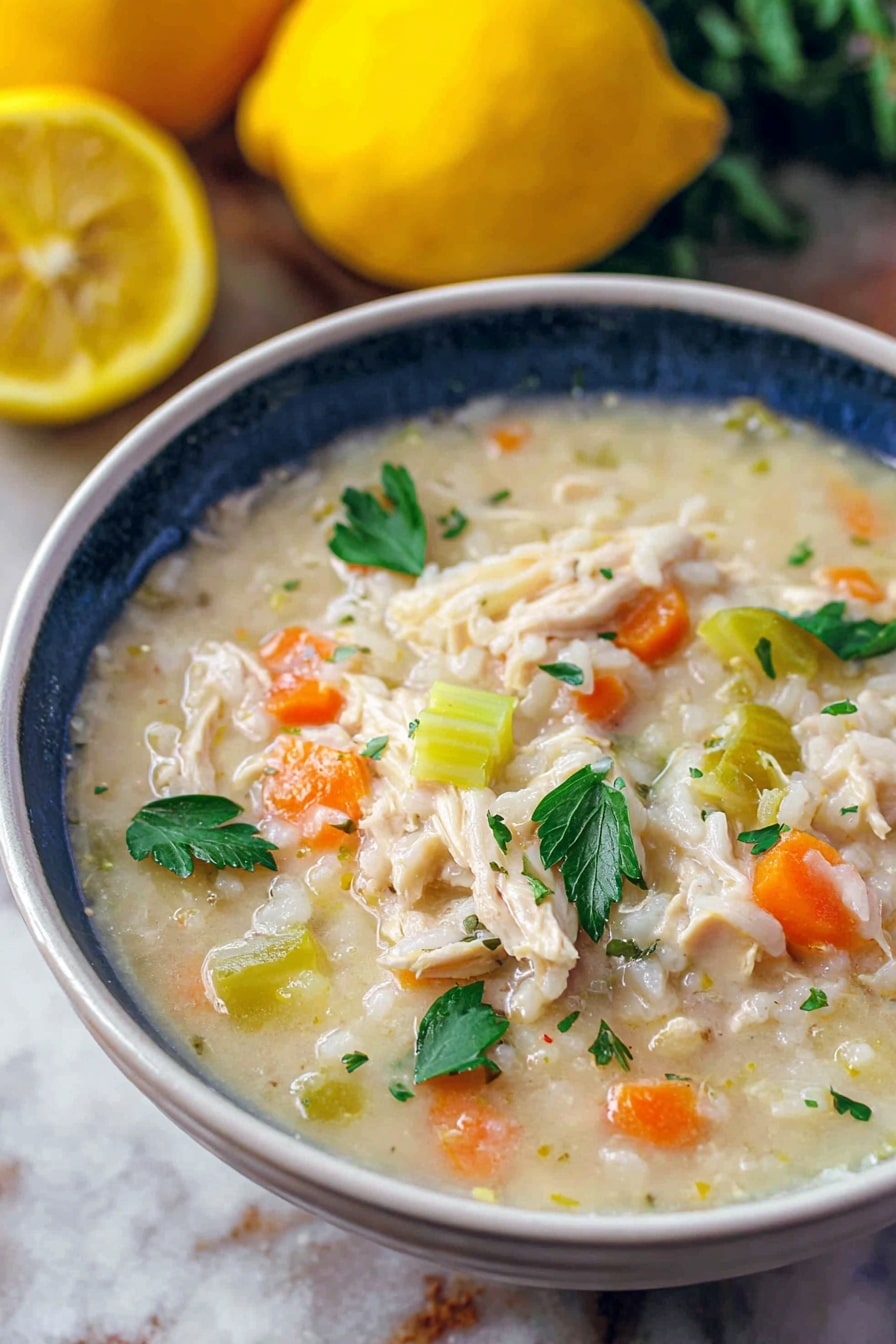 Greek Lemon Chicken Soup Recipe