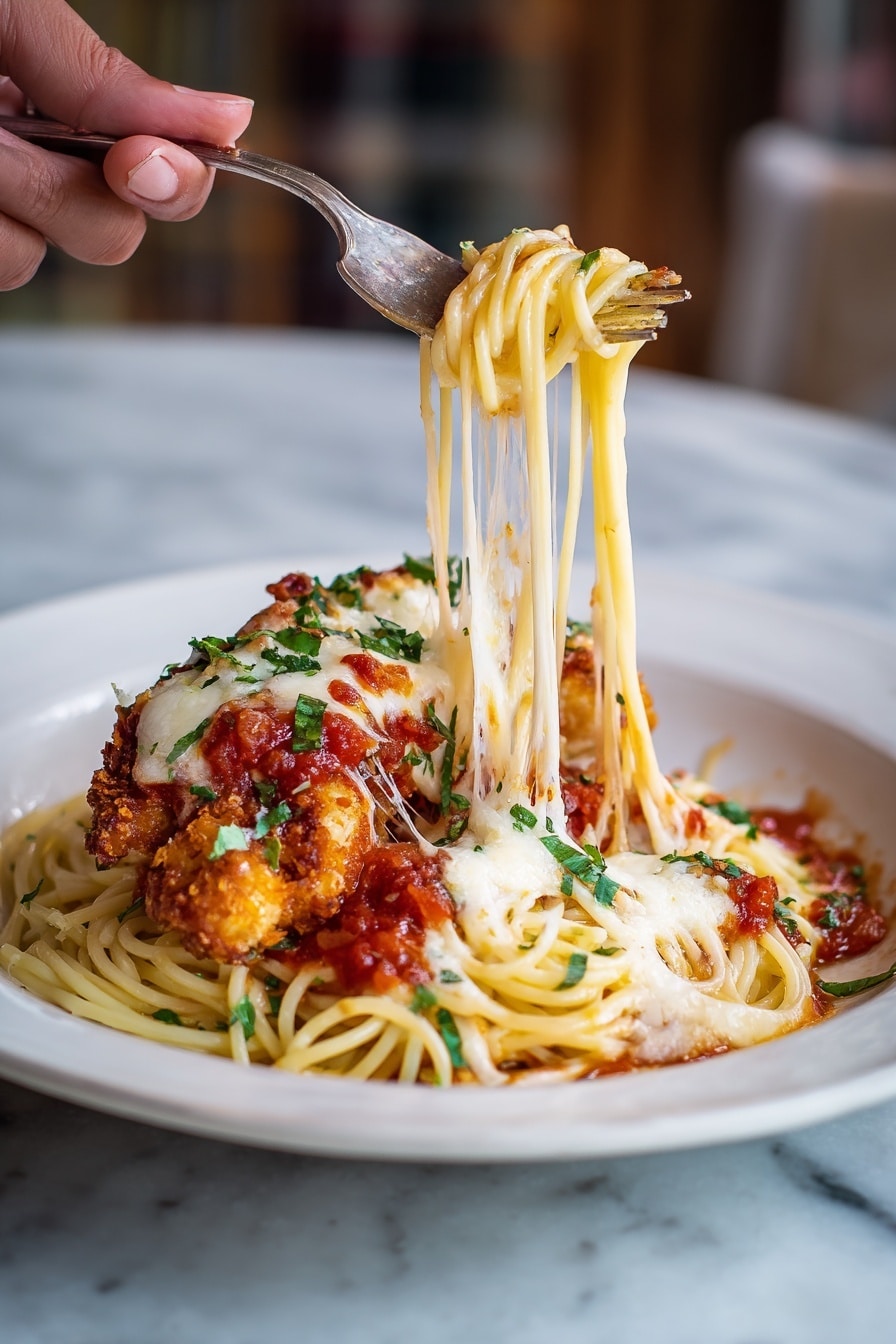 Easy Chicken Parmesan Bake Recipe 8 Easy Chicken Parmesan Bake Recipe - Serving