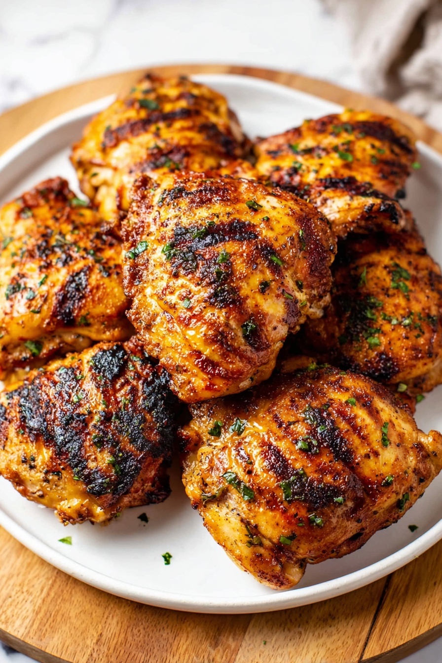 Oven Baked Chicken Thighs Recipe
