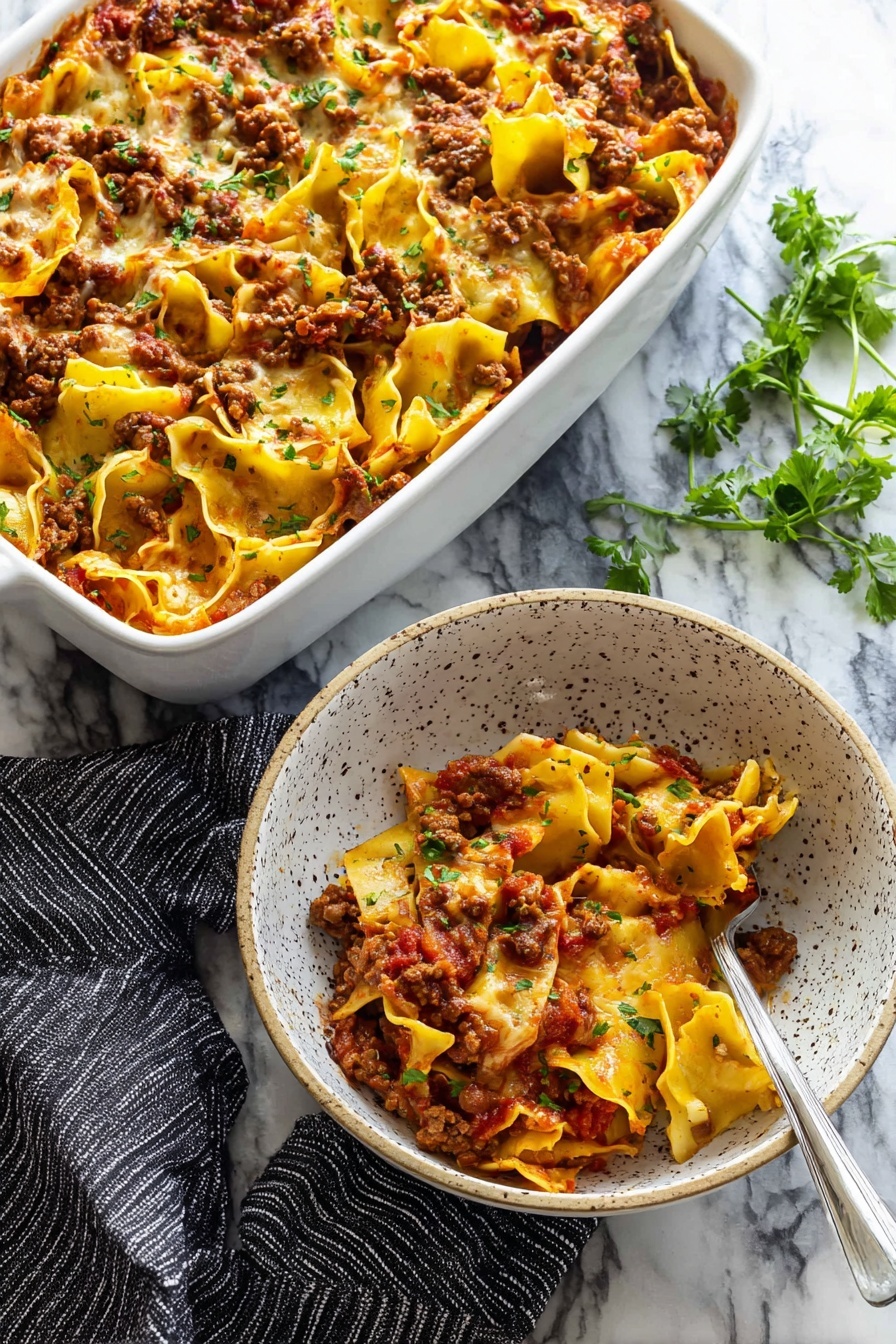 Sour Cream Beef Noodle Casserole Recipe
