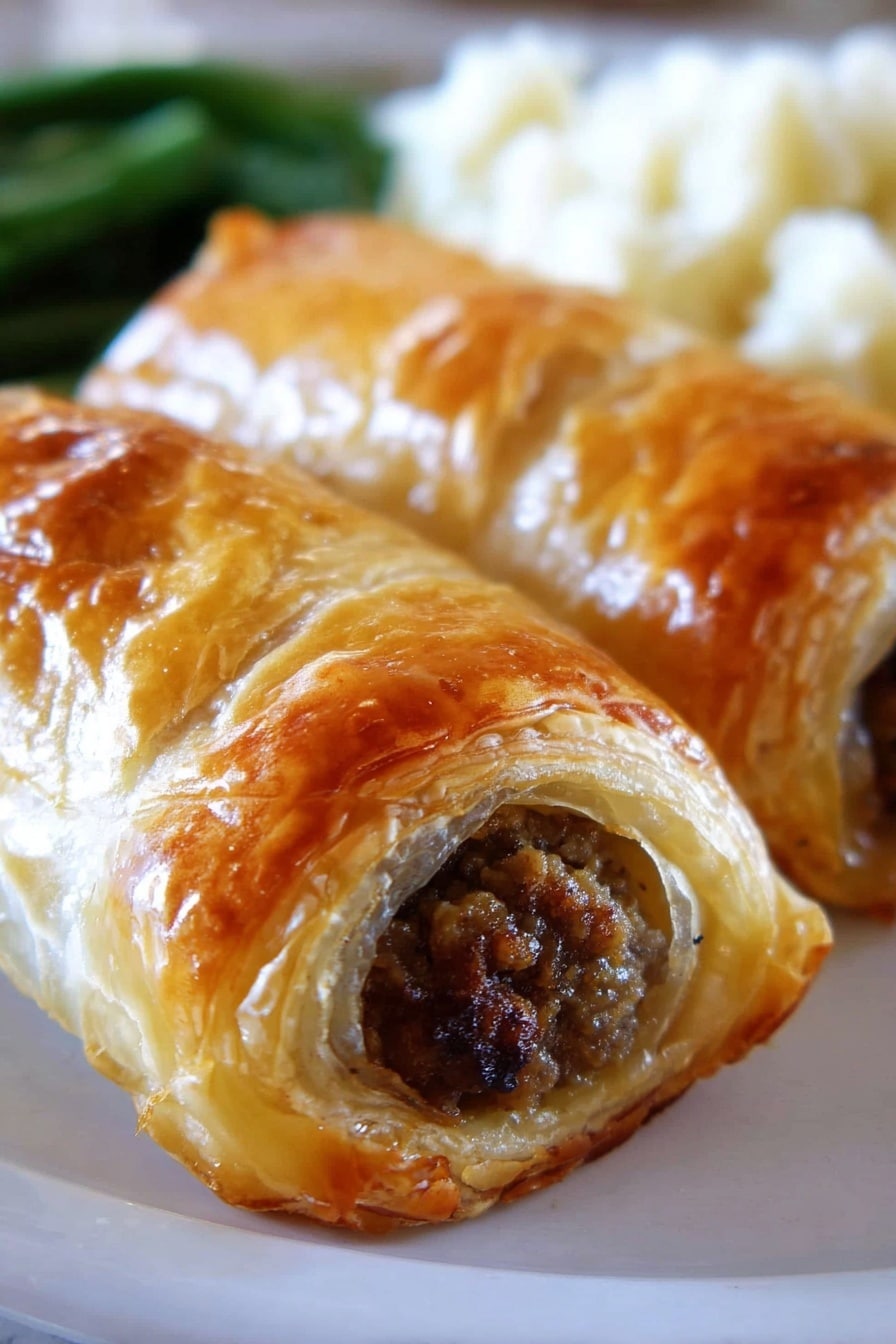 Homemade Scottish Sausage Rolls Recipe