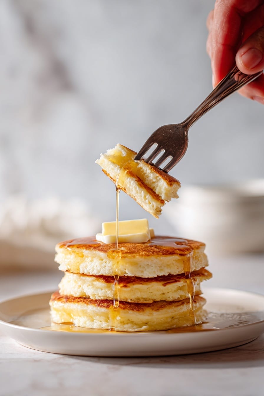 Oatmeal Pancakes Recipe 8 Oatmeal Pancakes Recipe - Serving