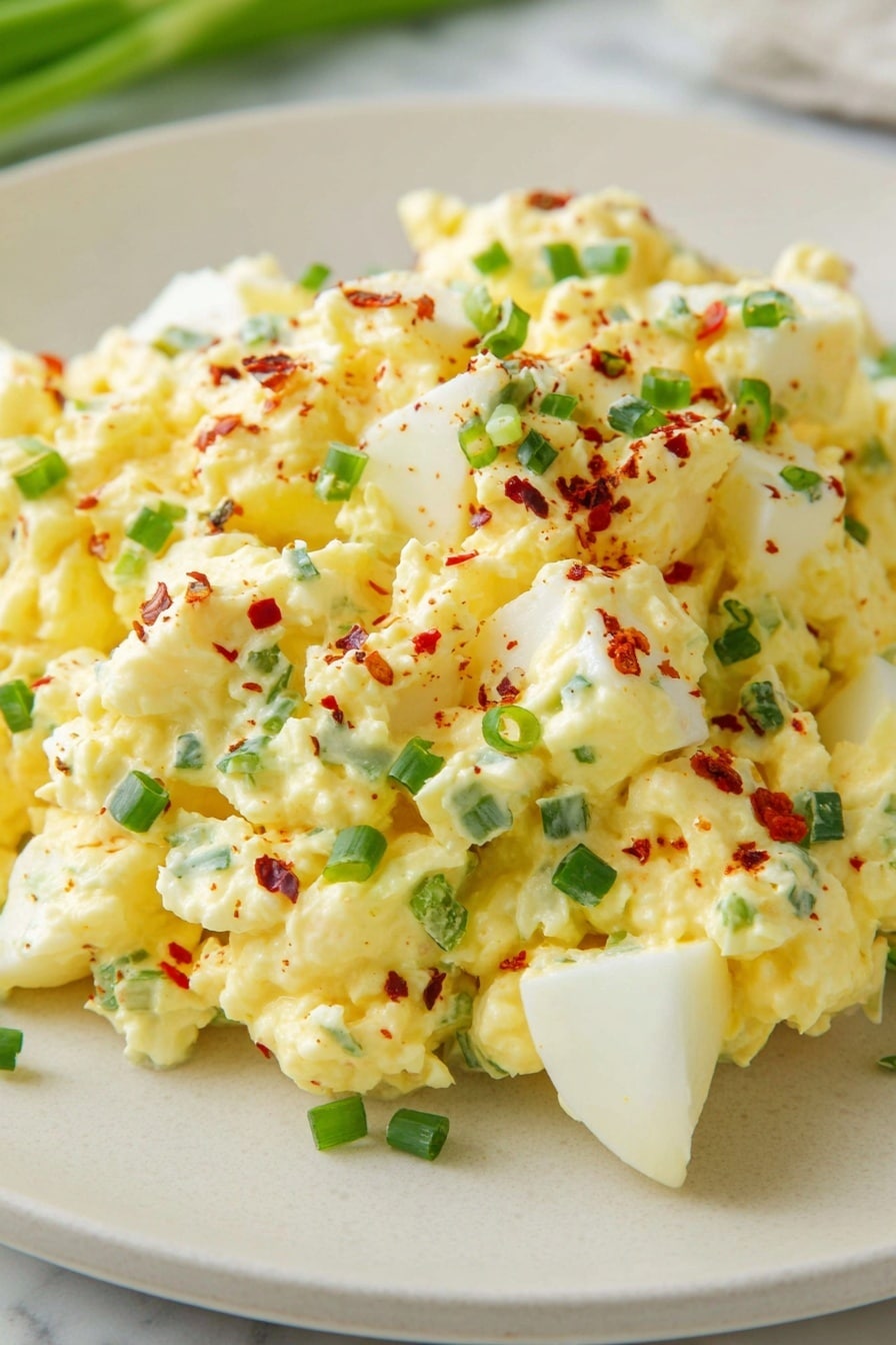 Healthy Cottage Cheese Egg Salad Recipe