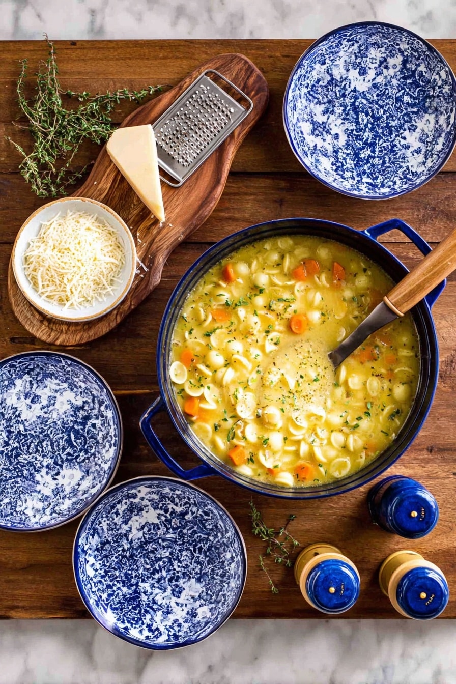 Italian Chicken Pastina Soup Recipe