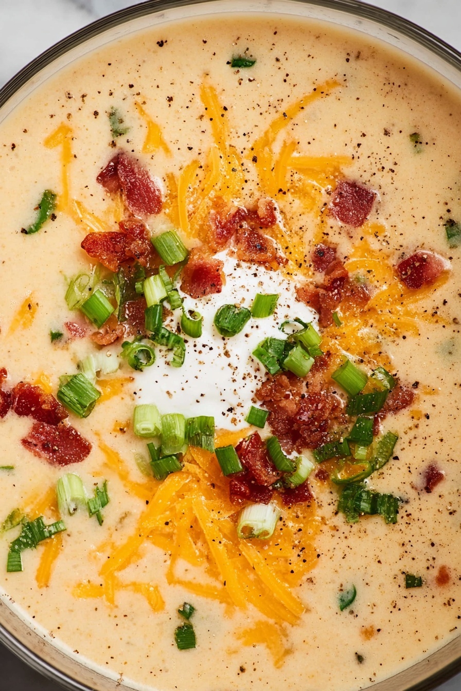 Creamy Crockpot Potato Soup Recipe