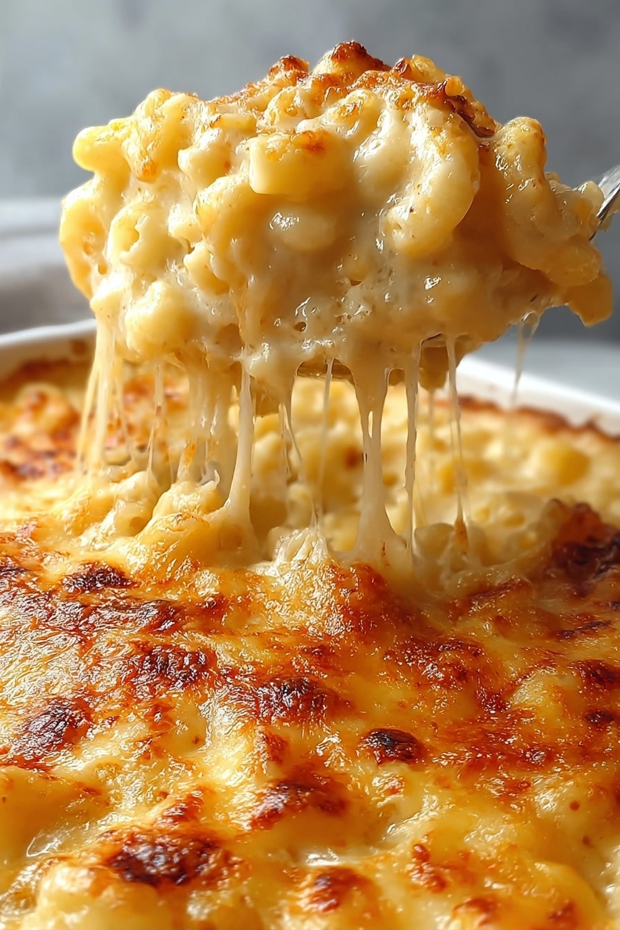 Viral Macaroni and Cheese with Cheesy Baked Casserole Recipe