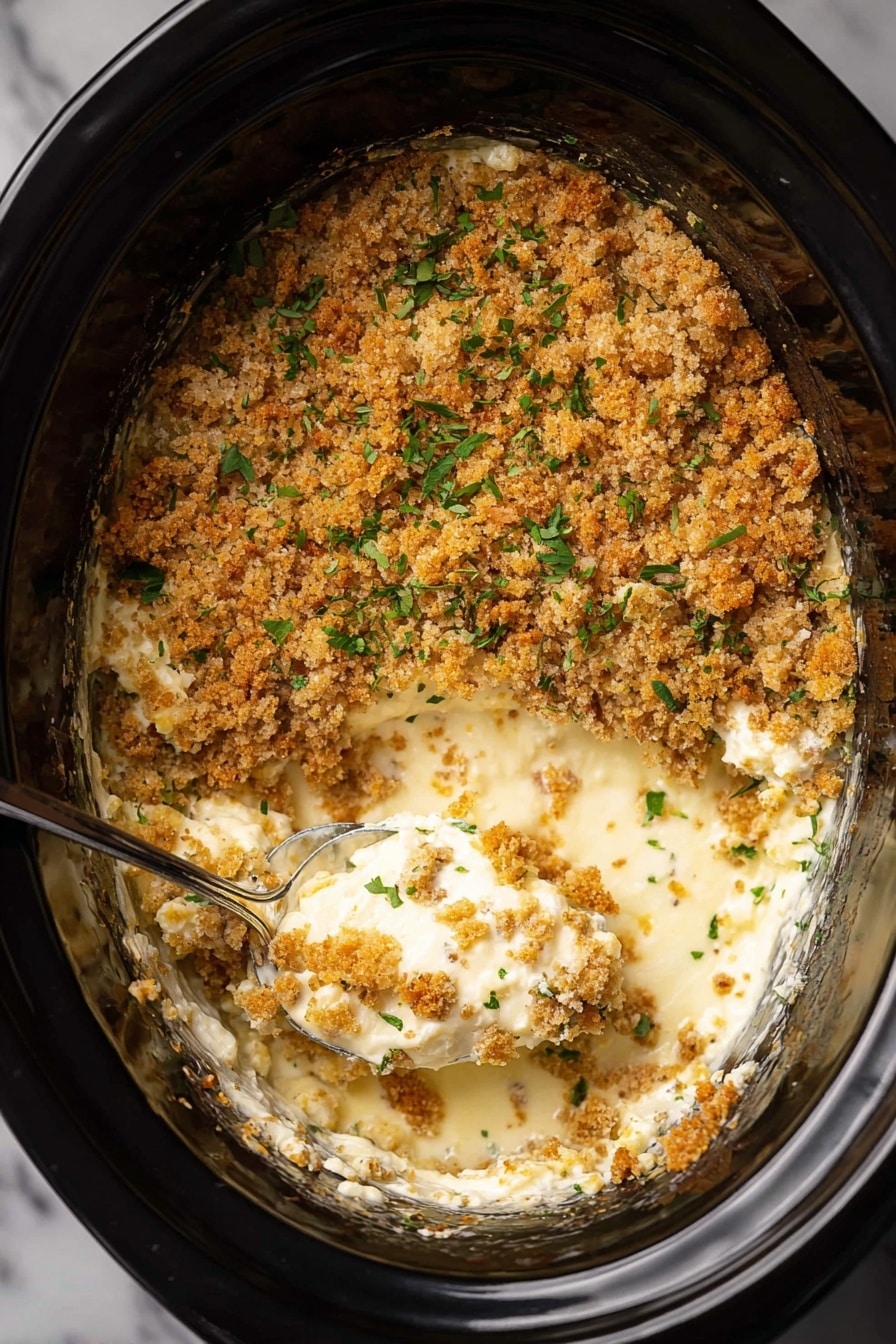 Easy Crockpot Chicken and Stuffing Recipe