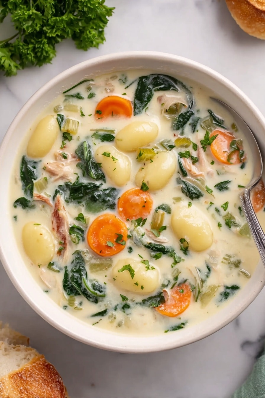 Slow Cooker Chicken Gnocchi Soup Recipe