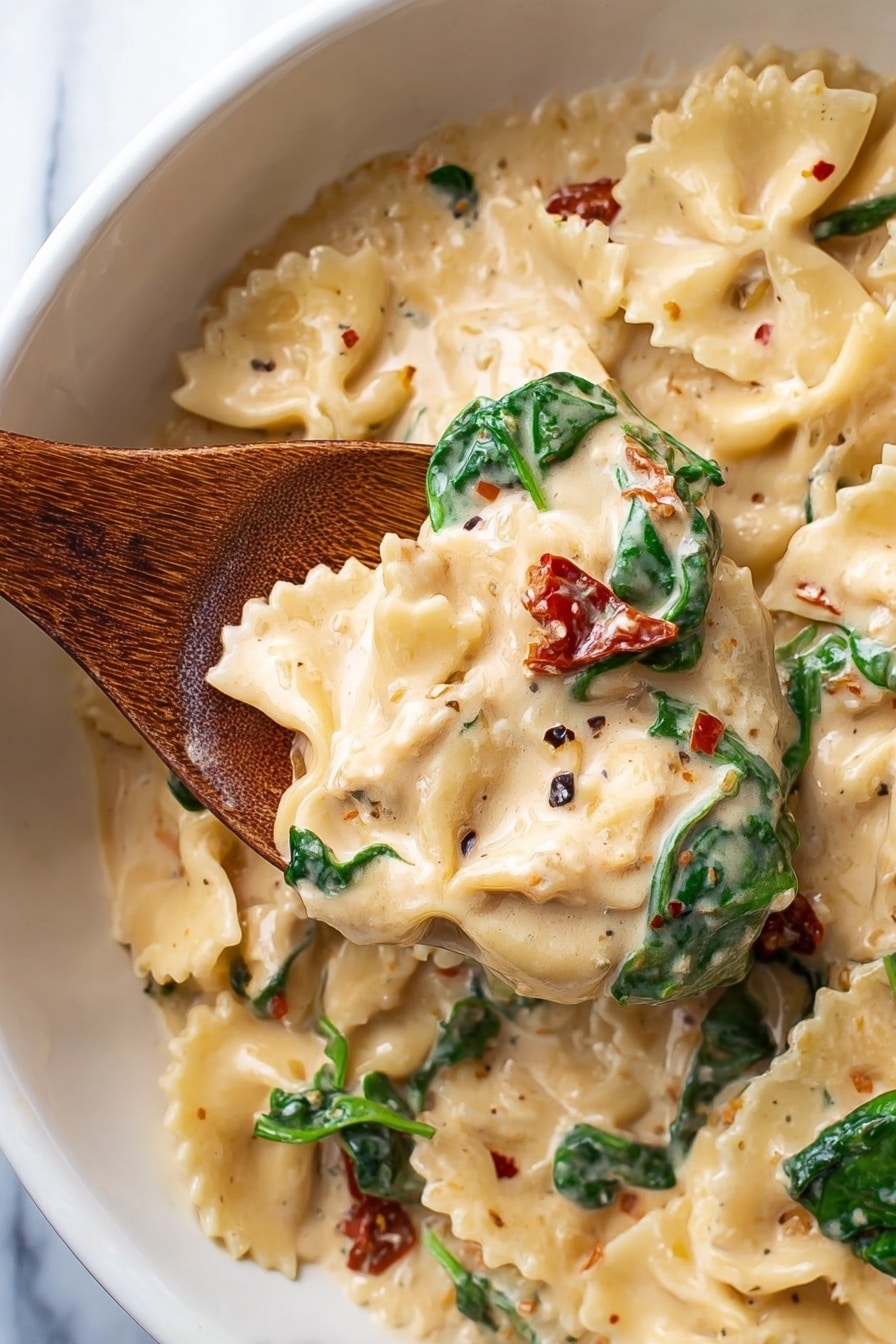 White Lasagna Soup in Slow Cooker Recipe