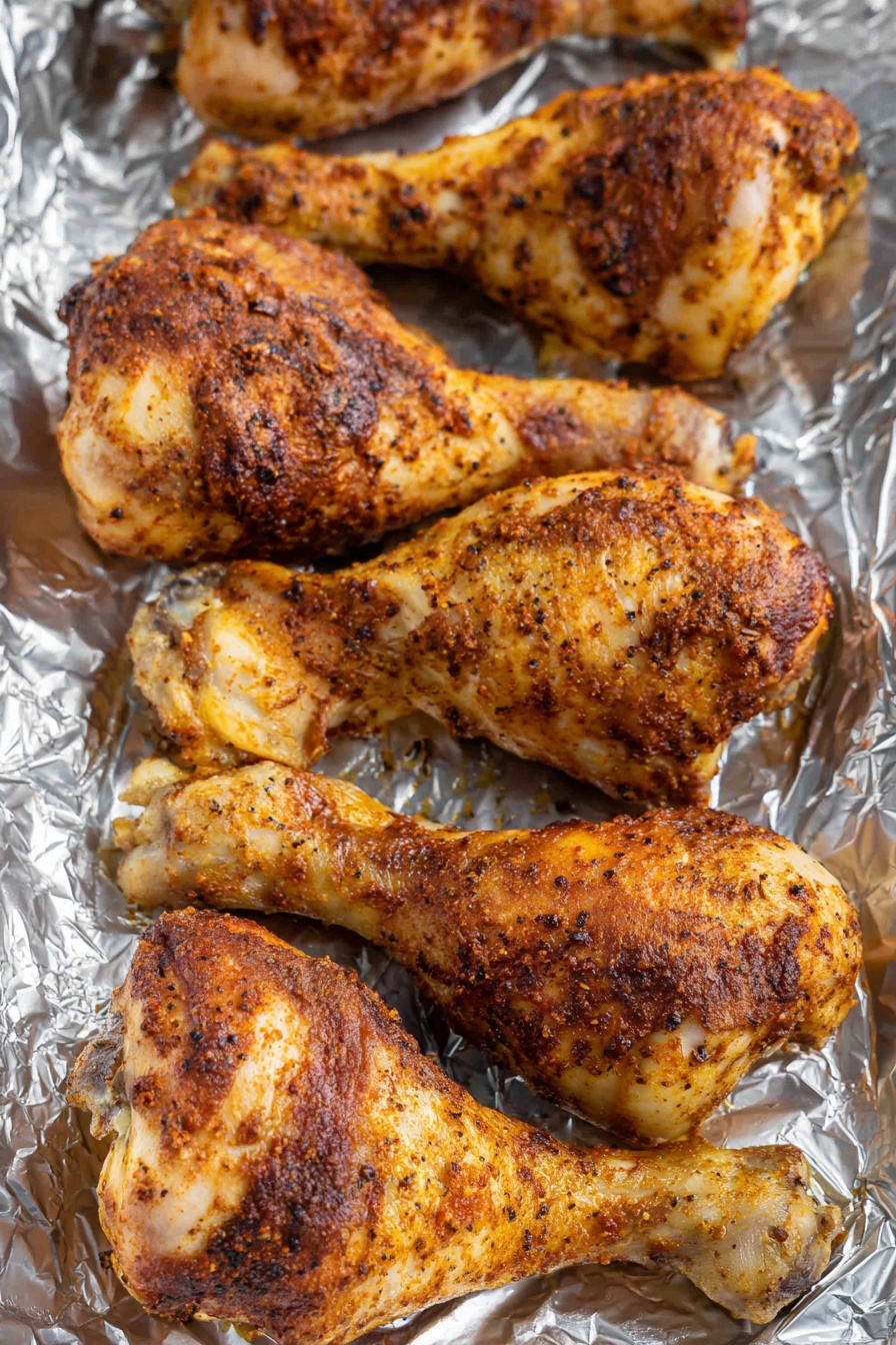 Crispy Baked Chicken Legs Recipe