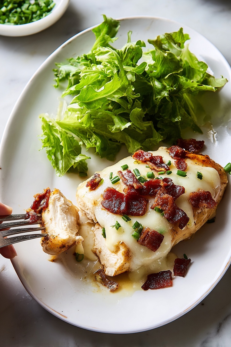 Cheesy Bacon Ranch Chicken Recipe