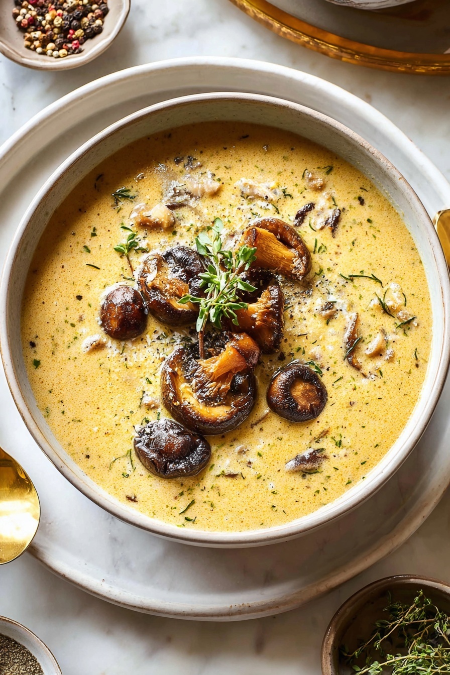 Wild Rice Mushroom Soup Recipe