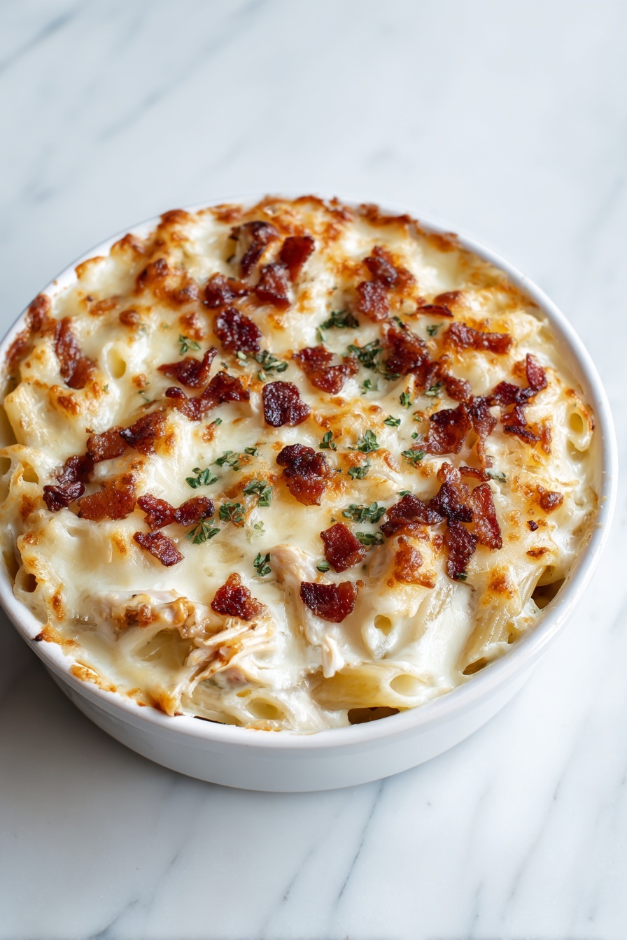 Chicken Bacon Ranch Casserole Recipe 8 Chicken Bacon Ranch Casserole Recipe - Serving