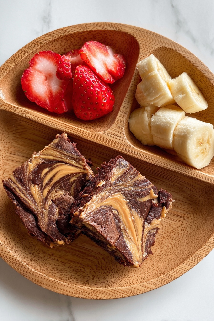 Banana Peanut Butter Brownies Recipe