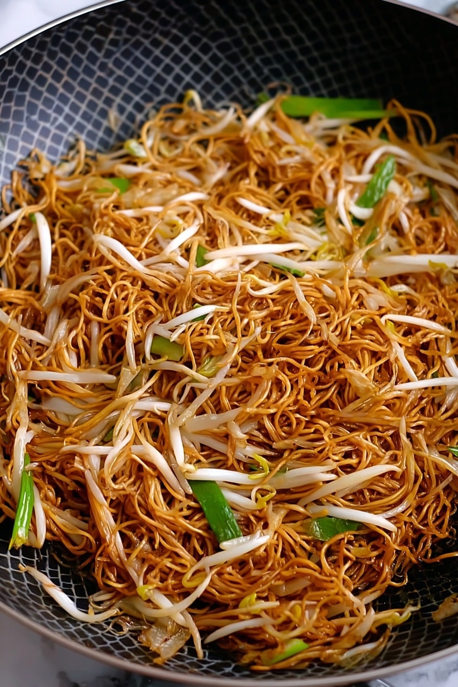 Quick Cantonese Chicken Chow Mein Recipe