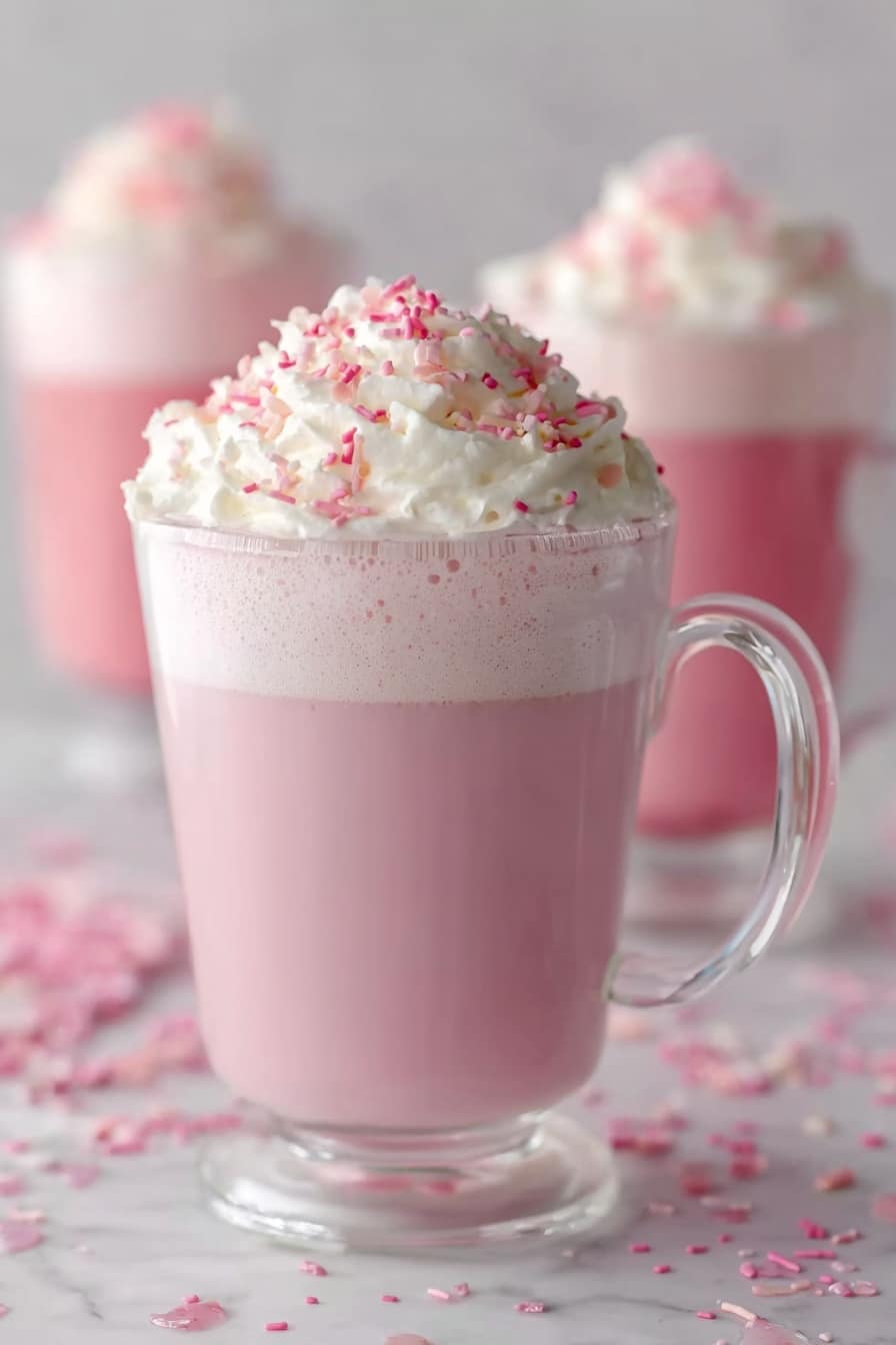 Pink Hot Chocolate Recipe