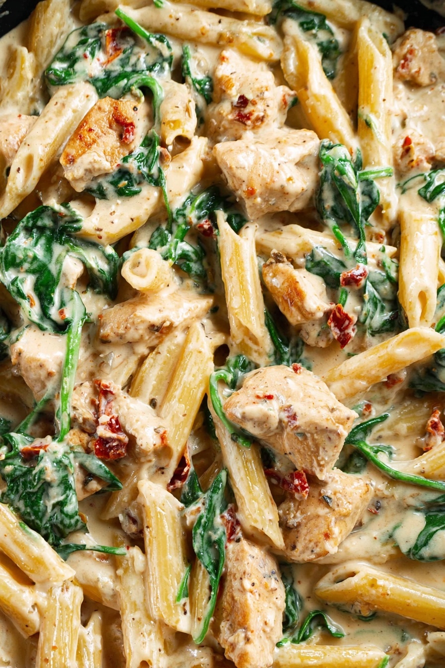 Creamy Tuscan Chicken Pasta Recipe