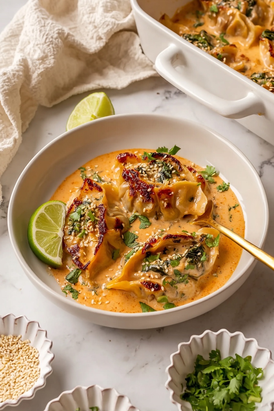 Thai Red Curry Dumpling Bake Recipe